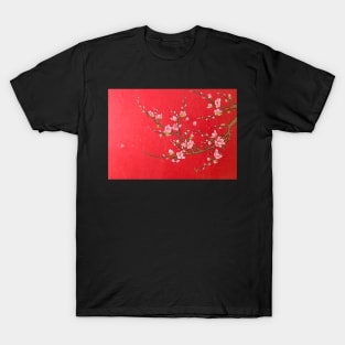 Minhwa: Red Blossom (Korean Traditional Art) T-Shirt